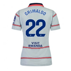 Atletico Madrid Alejandro Grimaldo #22 Jalkapallovaatteet Naisten Kolmaspaita 2026-27 Lyhythihainen